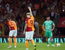 Galatasaray - Olimpija Ljubljana maçından kareler