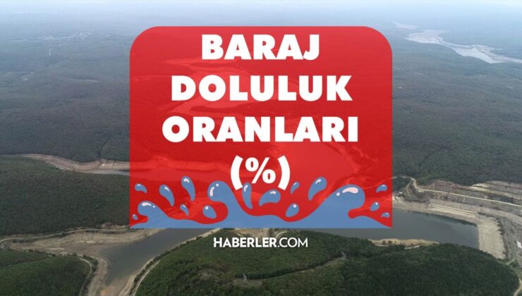 Baraj Doluluk Oranları! İstanbul, Ankara, İzmir baraj doluluk oranları yüzde kaç 2023? 18 Ağustos 2023 barajların doluluk seviyesi nasıl?