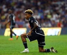 KF Tirana-Beşiktaş maçından kareler....