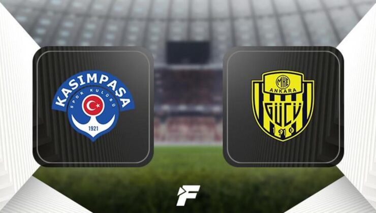 (CANLI) Kasımpaşa – Ankaragücü maçı!