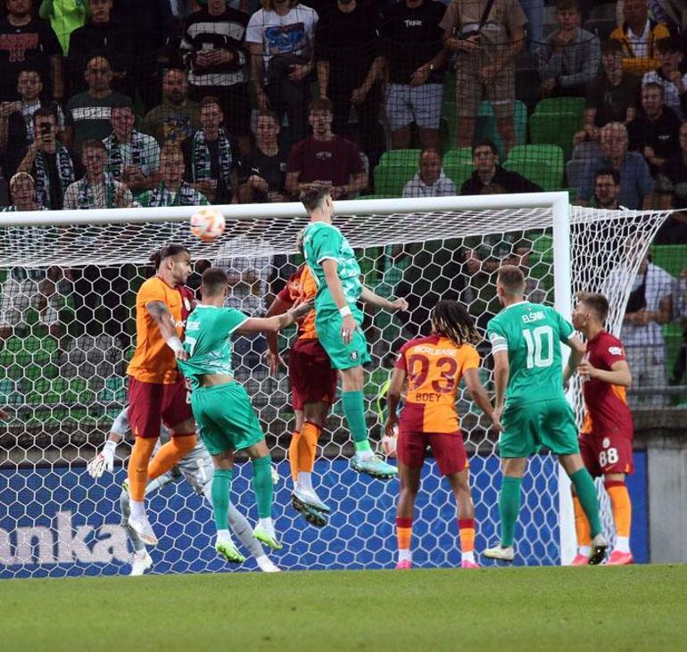 Galatasaray mükemmel başladı Kerem attı, Muslera kurtardı