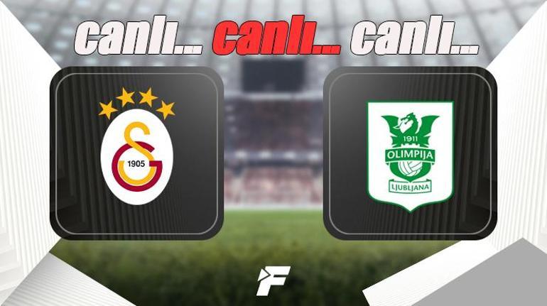 Galatasaray Olimpija Ljubljana canlı izle (GS maçı canlı ve şifresiz yayın) Galatasaray Şampiyonlar Ligi D-Smart canlı anlatım ve canlı skor