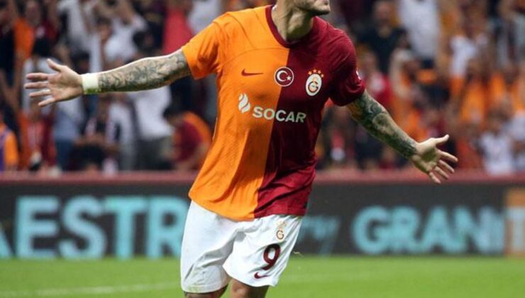 Galatasaray'da Icardi golle döndü! Taraftar çıldırdı