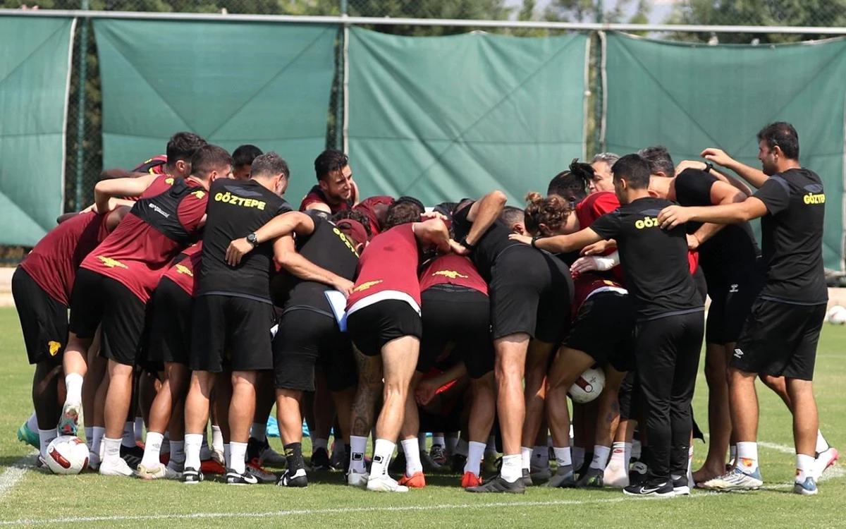 Göztepe, Ümraniyespor maçı için hazırlıklarını tamamladı