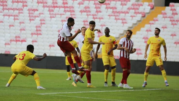 Hazırlık maçı: Sivasspor: 2- Kayserispor: 2