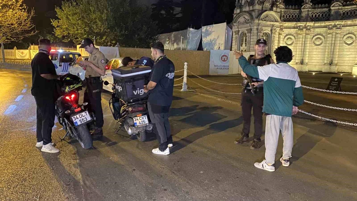 İstanbul’da Motosiklet Denetimi Yapıldı