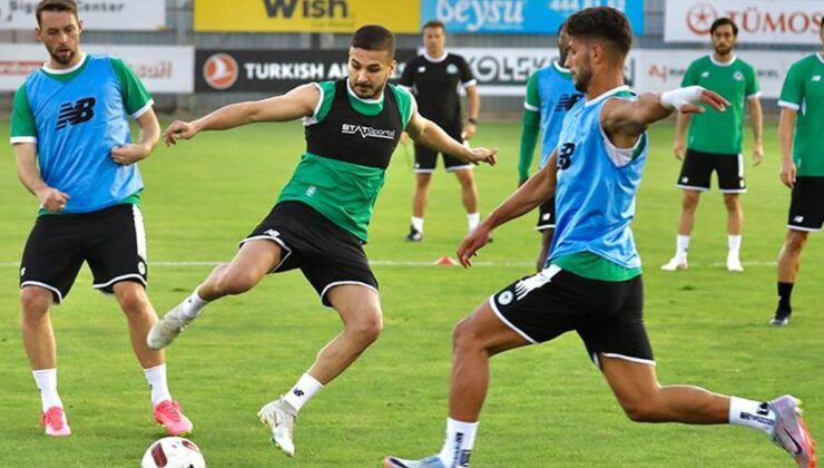 Konyaspor'da Başakşehir mesaisi sürüyor