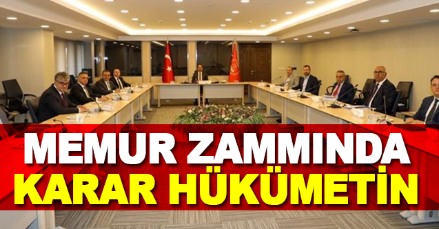 Memur Zammında Karar Hükümetin