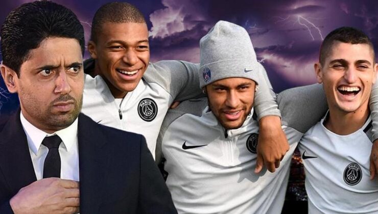 PSG'de karar verildi! Mbappe, Neymar, Verratti…