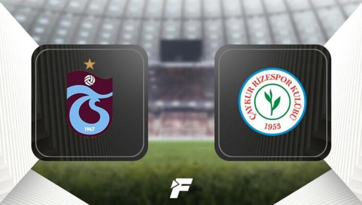 Trabzonspor-Çaykur Rizespor maçı ne zaman, saat kaçta, hangi kanalda? 11'ler belli oldu