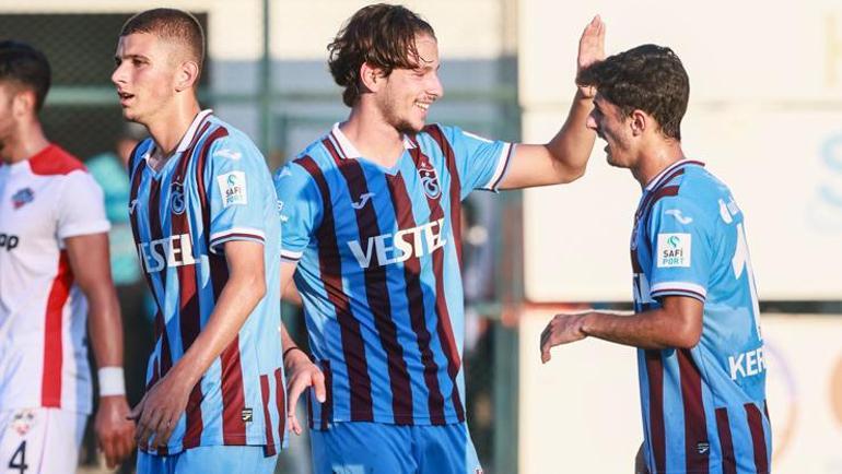 Trabzonspor hazırlık maçını rahat kazandı: (ÖZET) 1461 Trabzon FK - Trabzonspor: 0-5