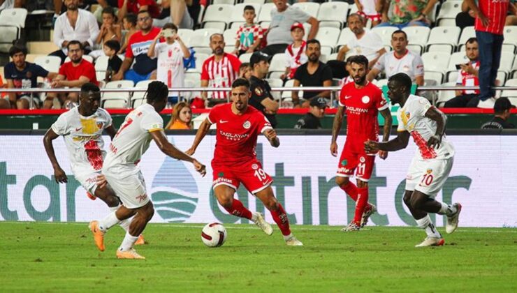 (ÖZET) Antalyaspor – Kayserispor maç sonucu: 1-1 | Kayseri yenilgisiz devam