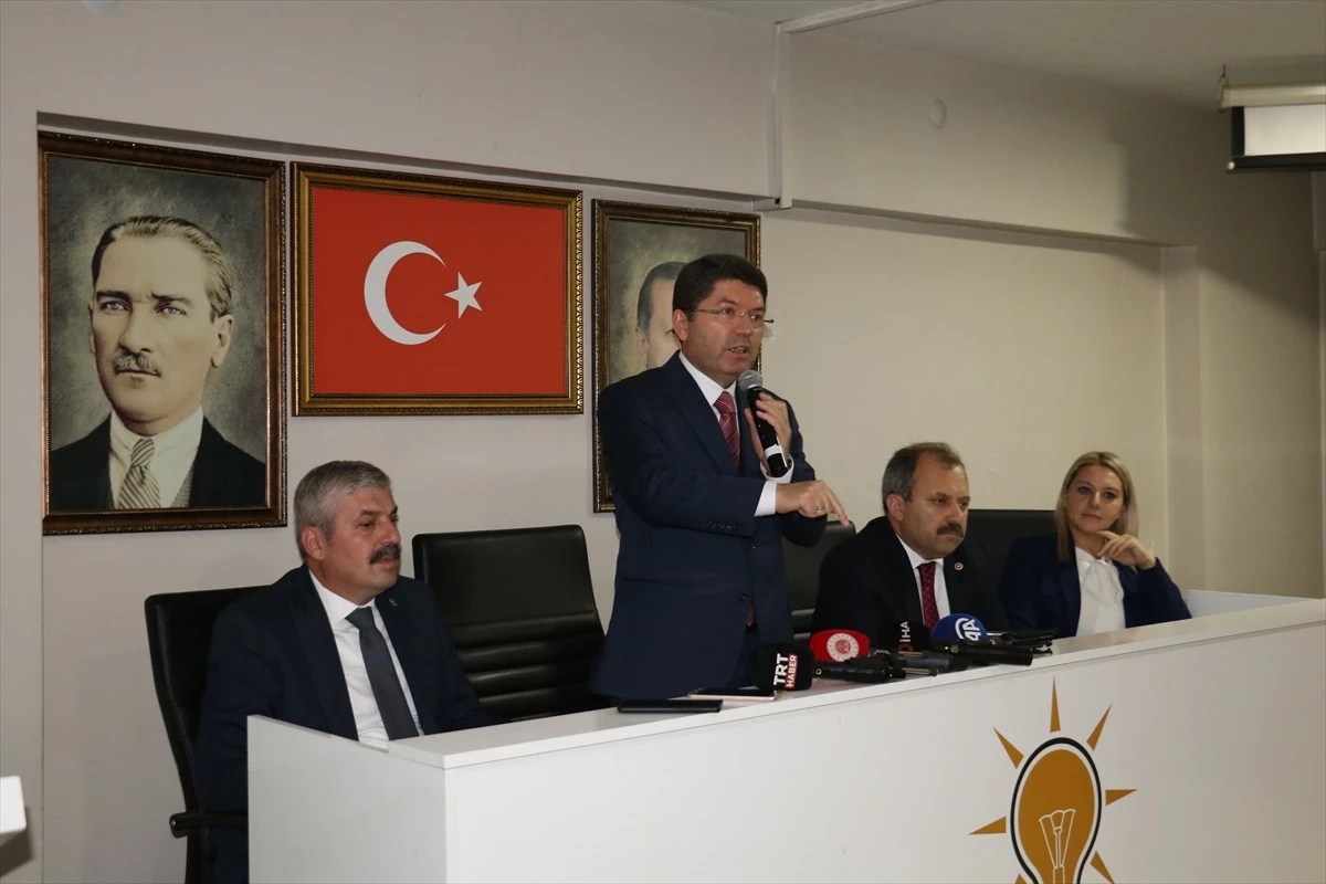 Adalet Bakanı Yılmaz Tunç: AK Parti, Milletin Talebiyle Kuruldu