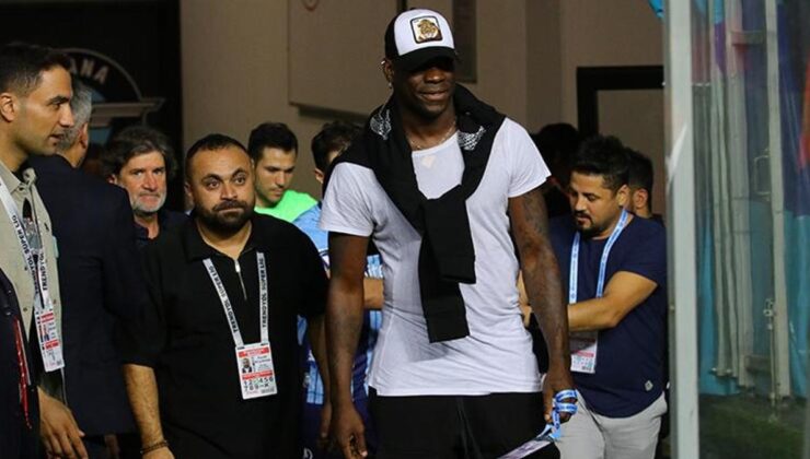 Adana Demirspor'un yeni transferi Balotelli taraftarlar buluştu!