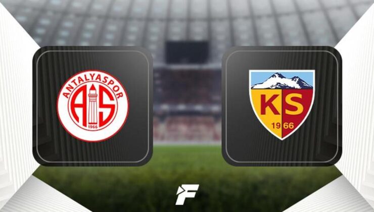 Antalyaspor-Kayserispor maçı ne zaman, saat kaçta, hangi kanalda?