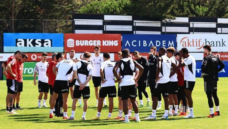 Beşiktaş, Adana Demirspor kadrosunu açıkladı! 5 futbolcu kafilede yok
