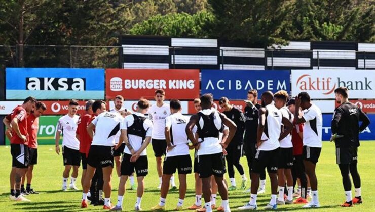 Beşiktaş'a müjde! Yıldız futbolcu antrenmana katıldı