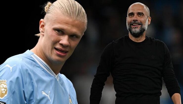 Erling Haaland'dan Pep Guardiola sözleri! 'Böyle bir hocanız varken…'