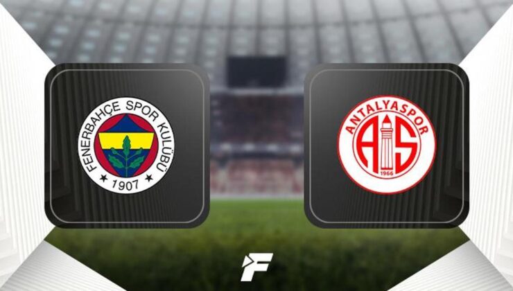 Fenerbahçe-Antalyaspor maçı ne zaman, saat kaçta, hangi kanalda? (Muhtemel 11'ler)