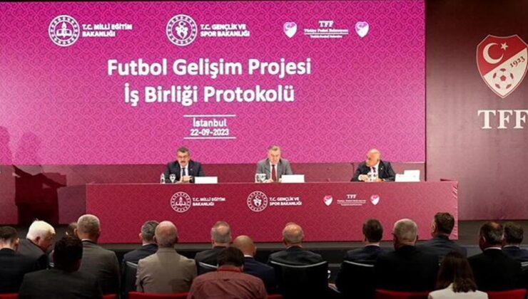 Futbol Gelişim Projesi İş Birliği Protokolü imzalandı!