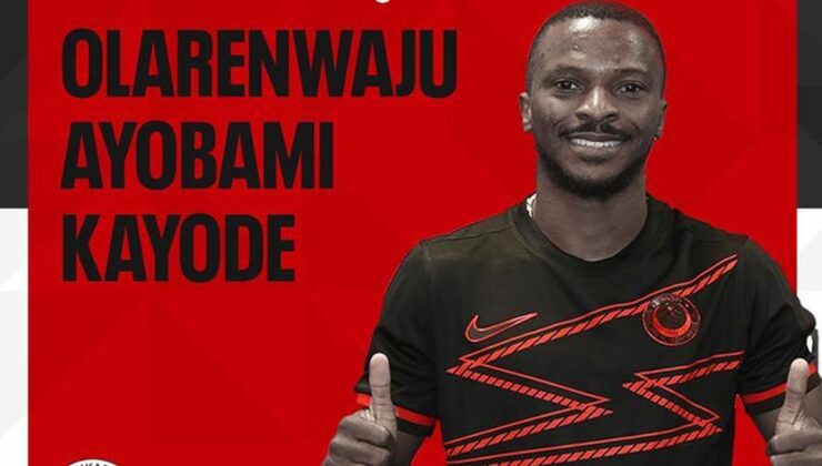 Gençlerbirliği, Olarenwaju Kayode'yi transfer etti