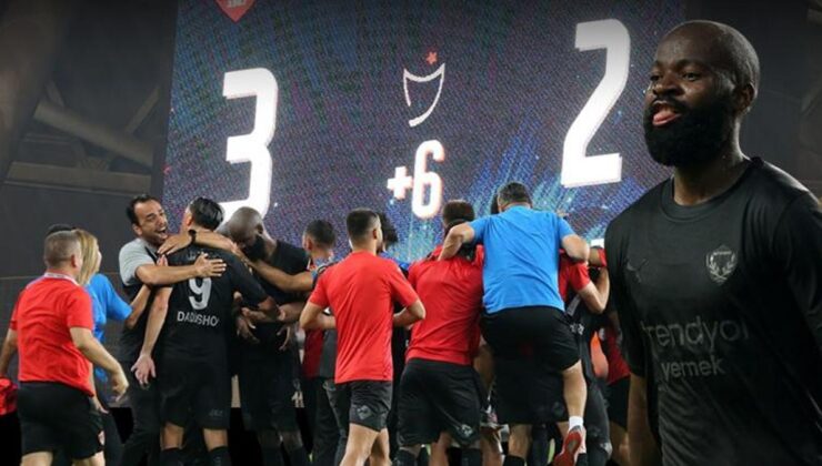 HATAY'DAN MÜTHİŞ DÖNÜŞ! (ÖZET) Hatayspor-Trabzonspor maç sonucu: 3-2