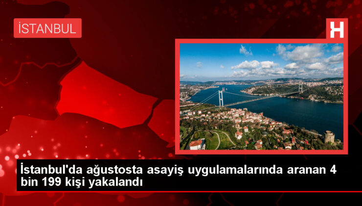 İstanbul’da yapılan uygulamalarda binlerce aranan kişi yakalandı