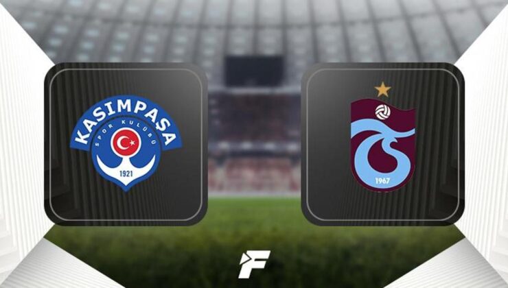 Kasımpaşa-Trabzonspor maçı ne zaman, saat kaçta, hangi kanalda? (İlk 11'ler)
