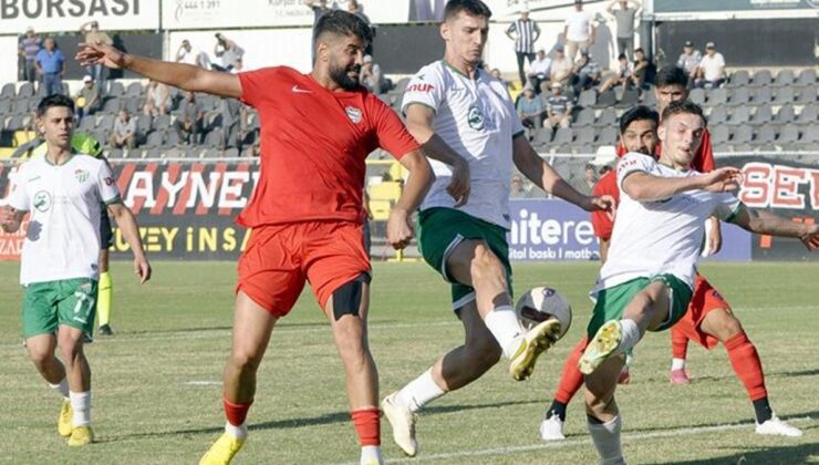 Nazilli Belediyespor, Bursaspor engelini aştı!