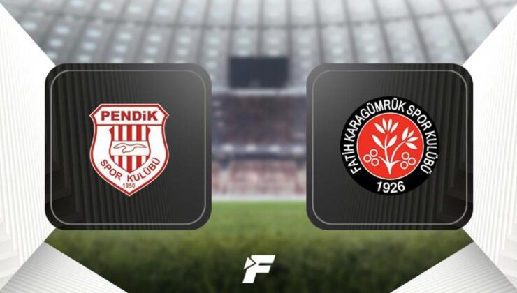 Pendikspor-Fatih Karagümrük maçı ne zaman, saat kaçta, hangi kanalda?