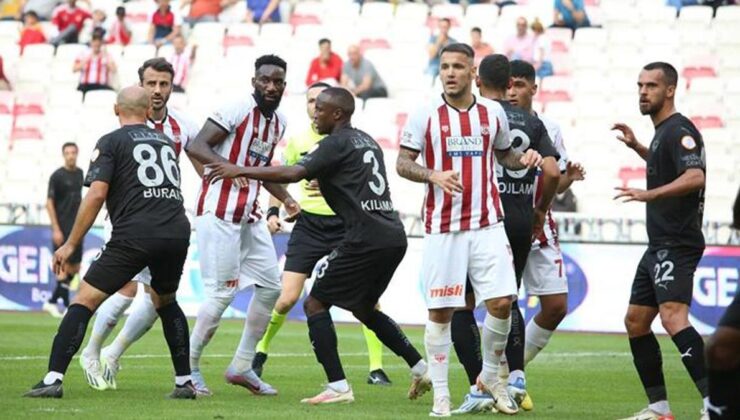 Sivasspor – Hatayspor maçında gol sesi çıkmadı! Son anları nefes kesti