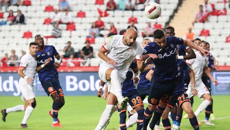 (ÖZET) Antalyaspor – Başakşehir maç sonucu: 1-0 | Galibiyet Saric ile geldi