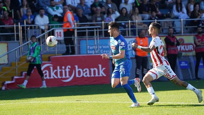 (ÖZET) Karadeniz derbisini Rizespor 10 kişiyle kazandı