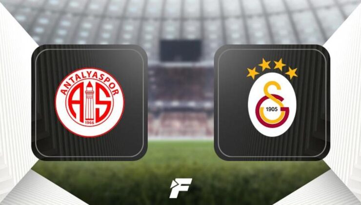 Antalyaspor-Galatasaray maçı ne zaman, saat kaçta, hangi kanalda? (Muhtemel 11'ler)
