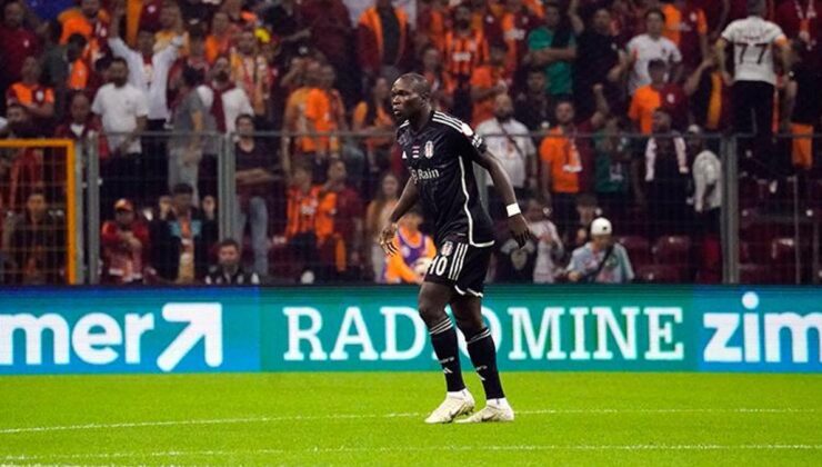 Beşiktaş'ta Galatasaray maçında Aboubakar'dan dalya!