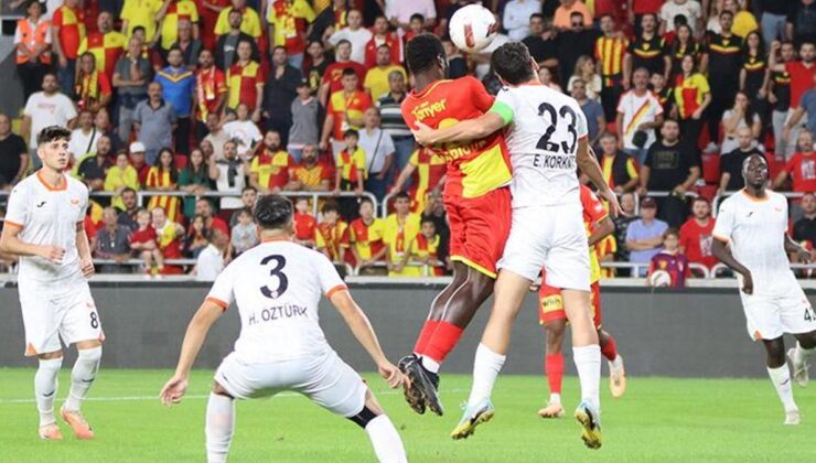 Göztepe, Adanaspor'u puansız gönderdi!