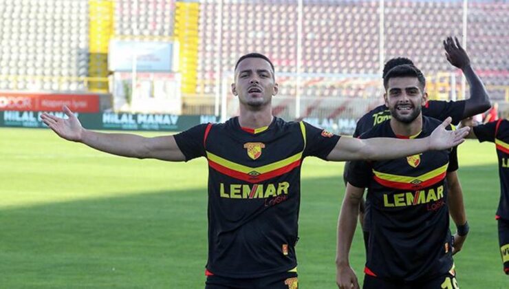 Göztepe'de Tijanic sevinci