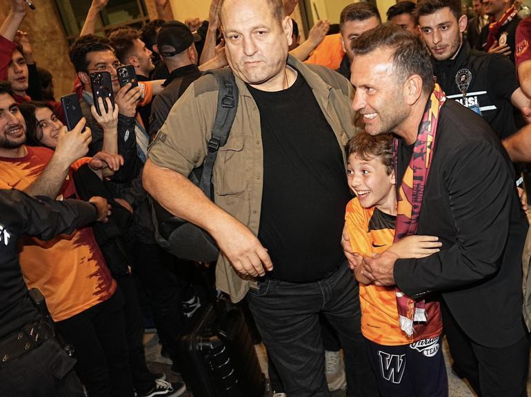 Galatasaray kafilesine Rizede coşkulu karşılama