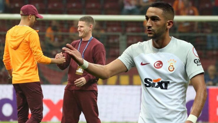 Galatasaray'da Hakim Ziyech geri döndü! Bayern Münih'e karşı sahada…
