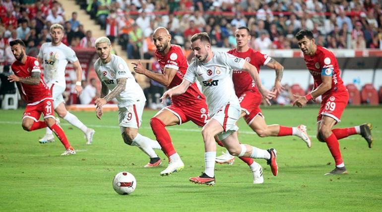 Galatasarayda kadro değişti, sonuç değişmedi Aslandan seriye devam...