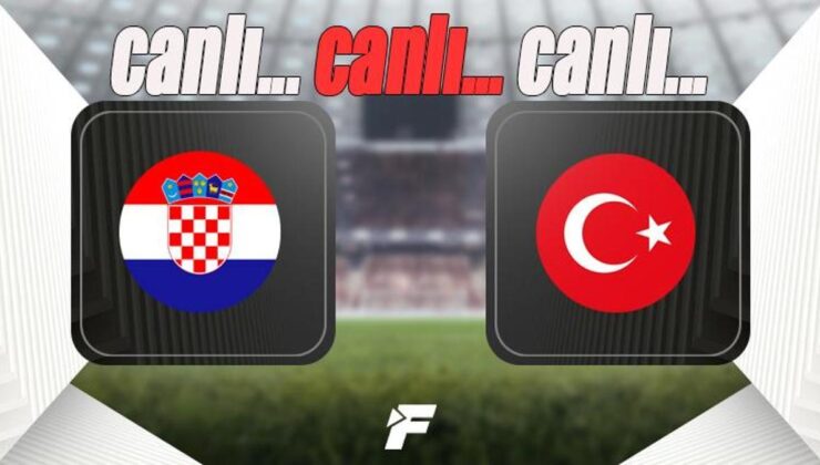 Hırvatistan Türkiye maçı şifresiz ve canlı yayın (Milli maç canlı izle TRT 1) Hırvatistan Türkiye canlı skor ve canlı maç anlatımı