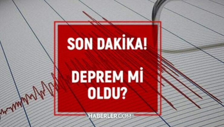 İstanbul Sarıyer’de deprem mi oldu? SON DAKİKA! 5 Ekim İstanbul’da bugün deprem oldu mu? Az önce İstanbul’da deprem mi oldu?