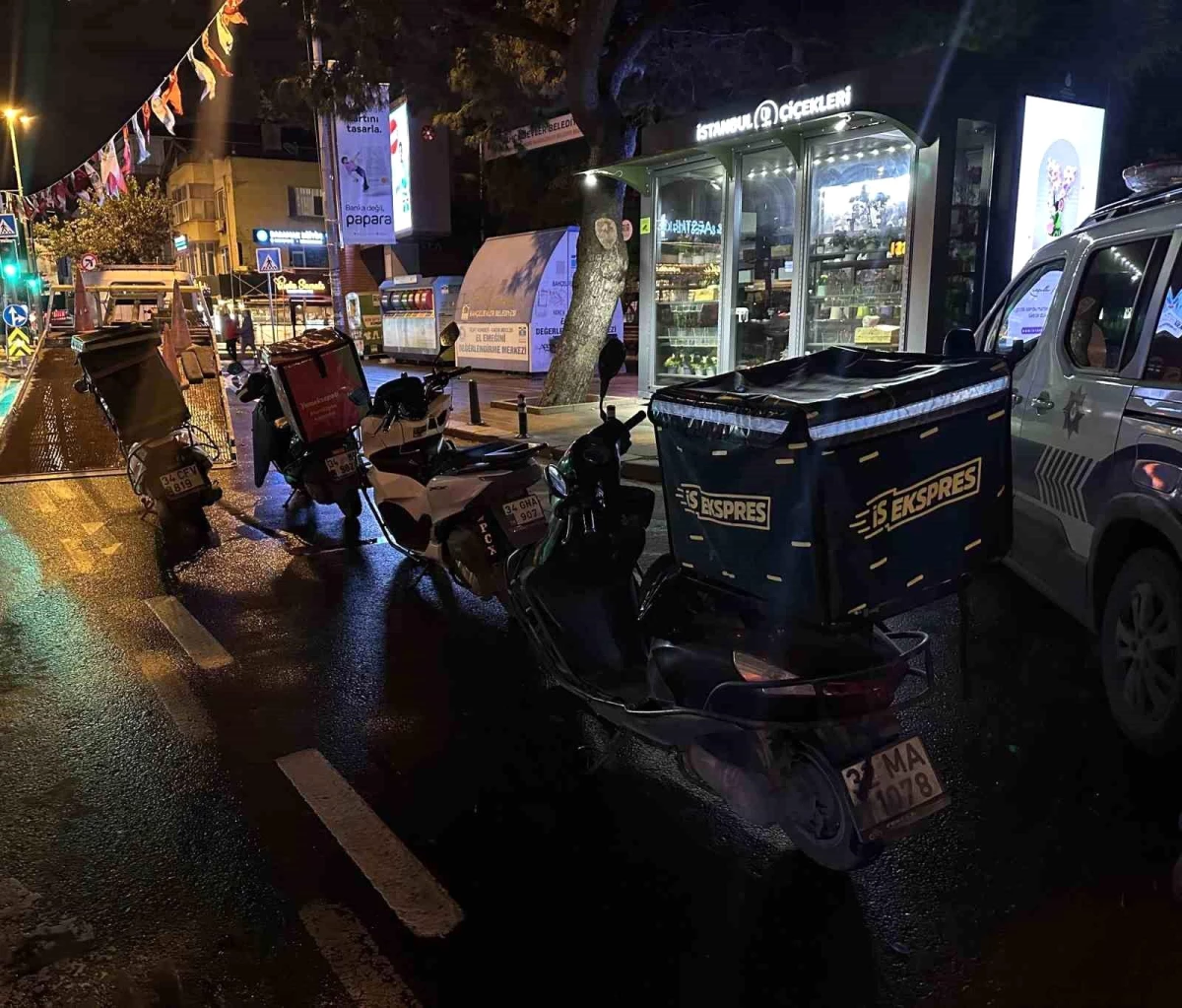 İstanbul’da motosikletli sürücülere yönelik polis denetimi