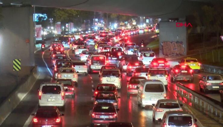 İstanbul’da Trafik Yoğunluğu Yüzde 81’e Ulaştı