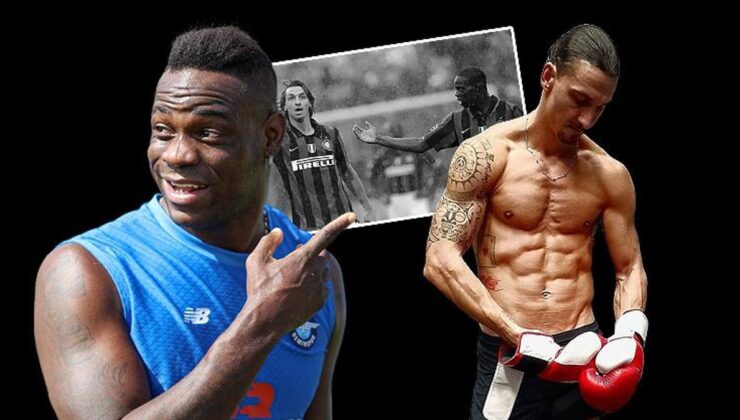 Mario Balotelli hızını alamadı: Zlatan Ibrahimovic'e ağır sözler