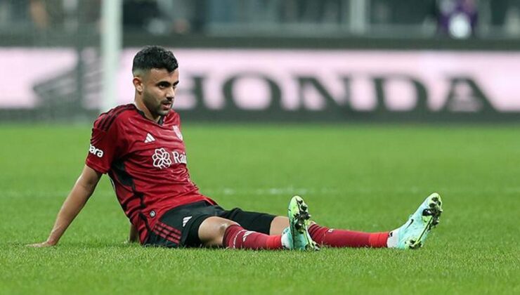 Son dakika | Beşiktaş'ta sakatlık şoku! Rachid Ghezzal'ın durumu belli oldu