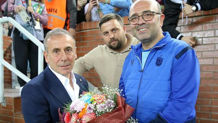 Trabzonspor'da Abdullah Avcı'ya coşkulu karşılama! Tam 233 gün sonra…