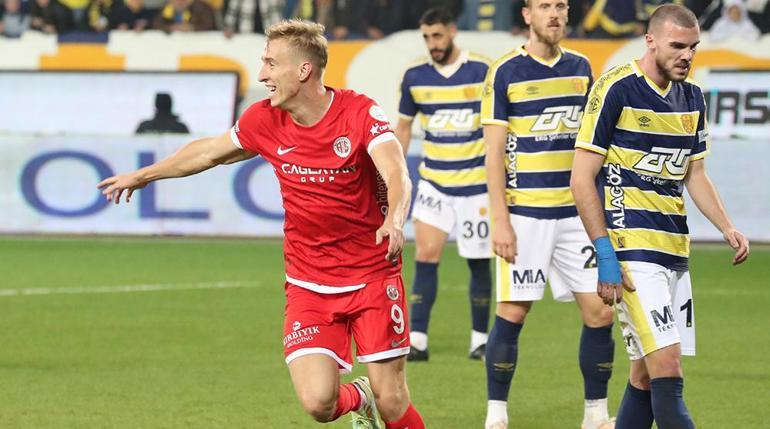 (ÖZET) Ankaragücü - Antalyaspor maç sonucu: 0-4 | Antalyanın çıkışı sürüyor