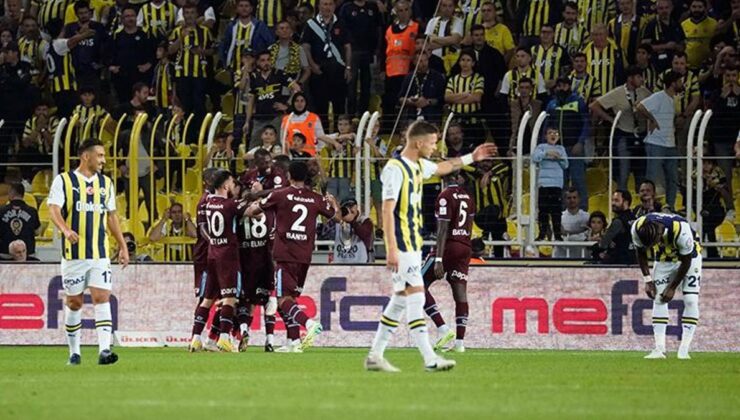 (ÖZET) KADIKÖY'DE TRABZON SERİYİ BİTİRDİ! Fenerbahçe – Trabzonspor maç sonucu: 2-3