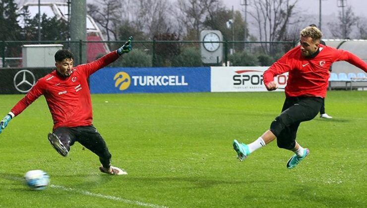 A Milli Futbol Takımı, Almanya ve Galler maçları için hazırlıklara başladı